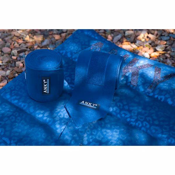 Anky bandage leopard blue
