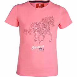 Horka T-shirt Print Blush Pink