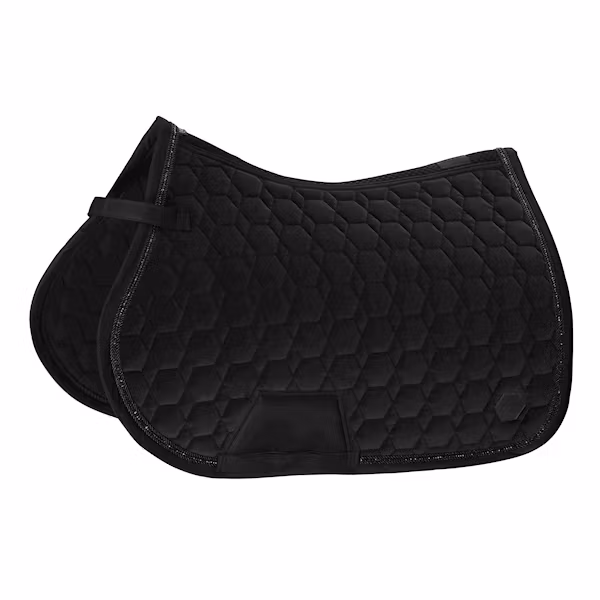 Eskadron Velvet fauxfur hopp svart full