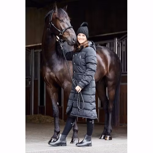 Equipage Cecily teknish ullsocke black