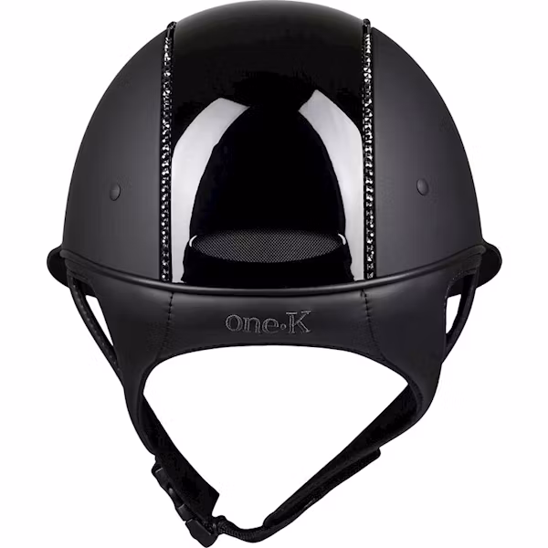 OneK Mips Avancé matt glossy top swarovski svart