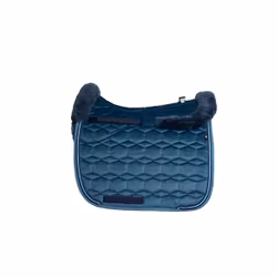 E.A. Mattes Fårskinnsschabrak Cornet blue sammet hopp full
