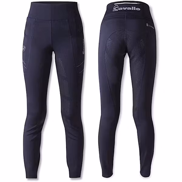 Cavallo tights Lin grip mobilfickor darkblue