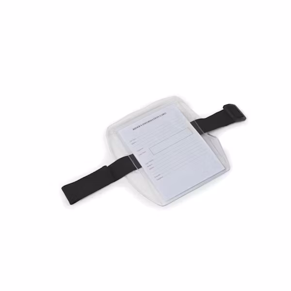 Medicinskt armband clear