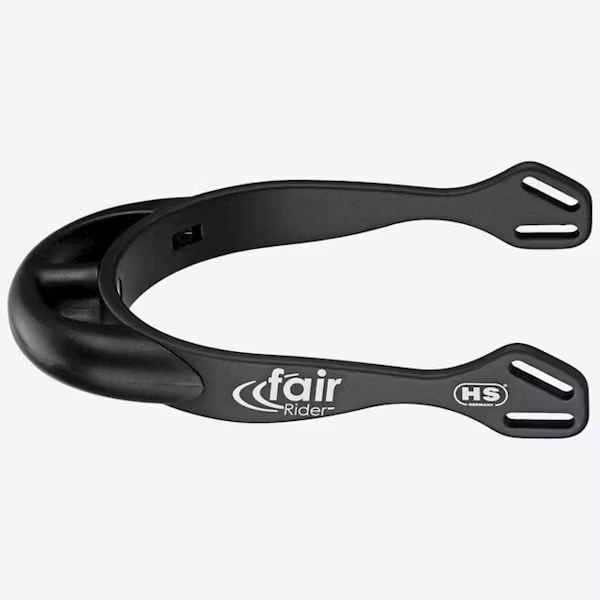 Sprenger Fair Rider Sporre Rund svart/svart