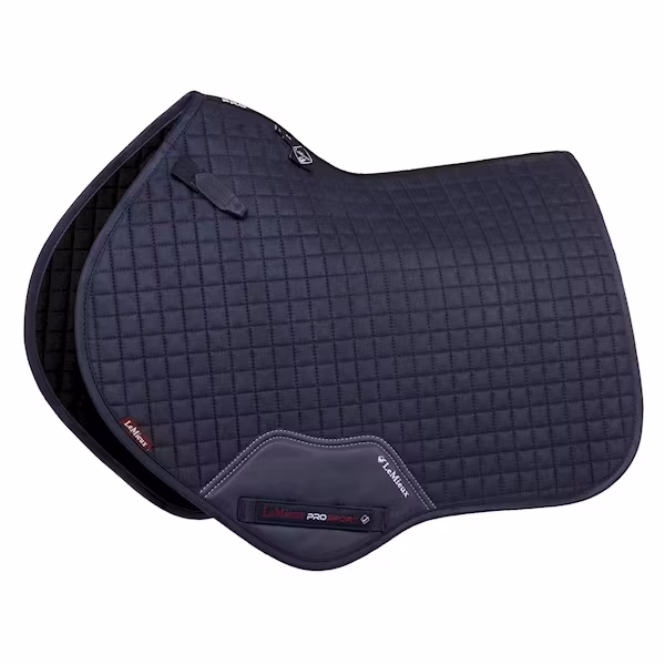 ProSport Suede Square dressyr, hopp navy Small/Medium-Large/full-XLarge