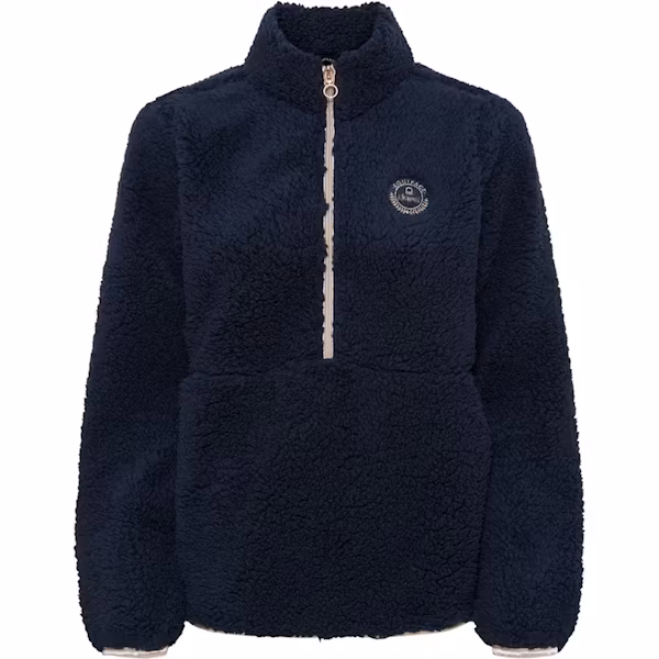 Equipage Joelle teddy HZ jacka navy  storlek S-3XL