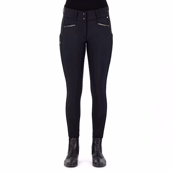 Euro-Star ERAmore fullgrip vinterridbyxa navy (mobilficka)