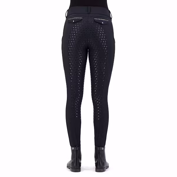 Euro-Star ERAmore fullgrip vinterridbyxa navy (mobilficka)