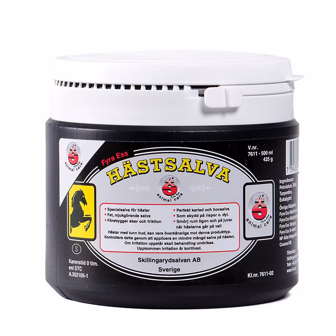 Fyra Ess Hästsalva / tjärsalva 250-500ml