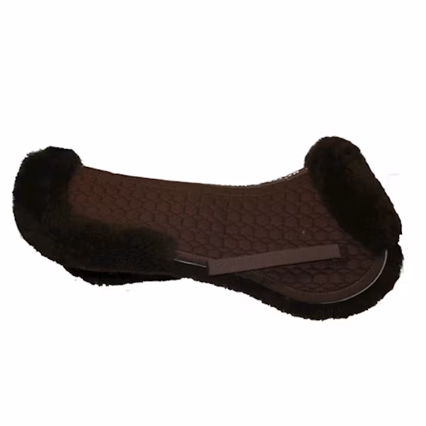 Mattes Fårskinnspadd hopp brun/brun  L