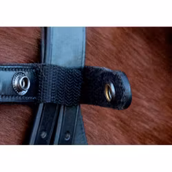 Schockemöhle Siena pannband black/silk full