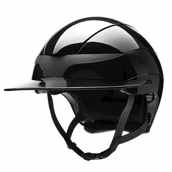 Equiline Xanto polo glossy svart inkl liner.