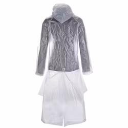 HKM Regnkappa transparent XS-XXL