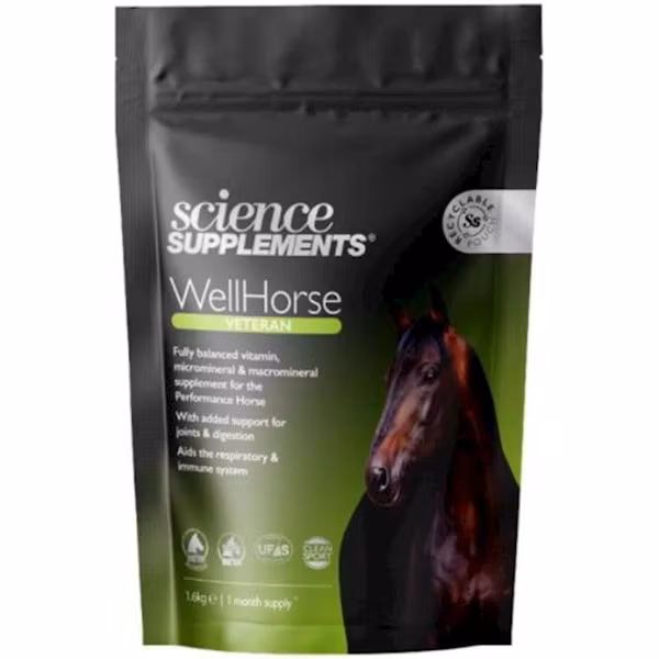 Science WellHorse Leisure Mineralfoder- Komplett Vitamnin & Mineralfoder 1,3kg
