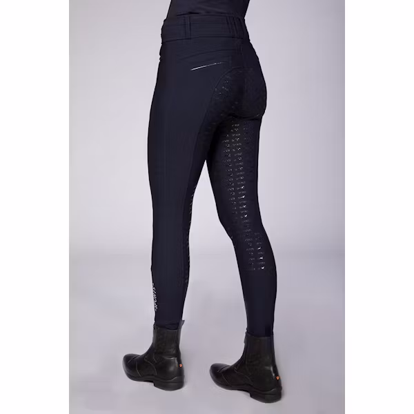Schockemöhle vinterridbyxa Heather hel grip true navy