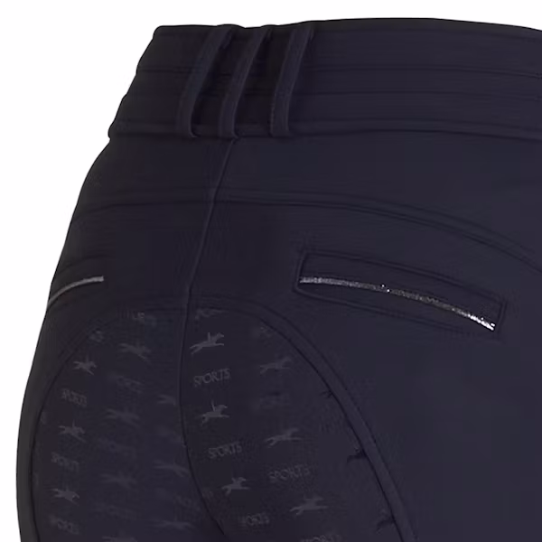 Schockemöhle vinterridbyxa Heather hel grip true navy