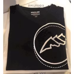 Equiline T-shirt Curby svart