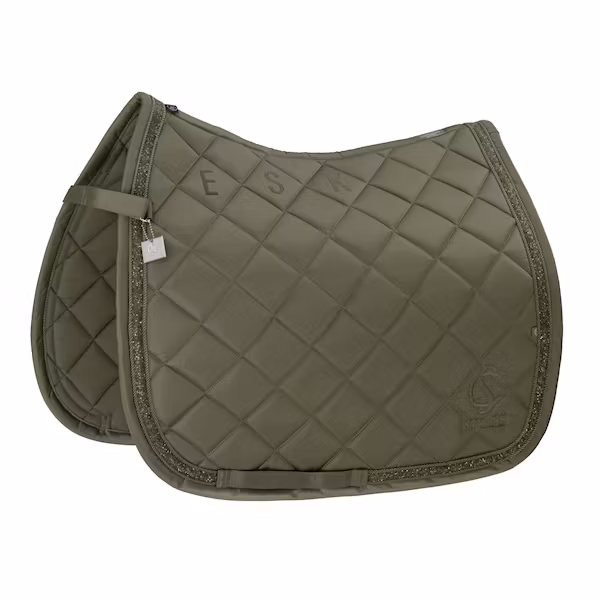 Eskadron Glossy Jewel dressyr/hopp dusty olive full