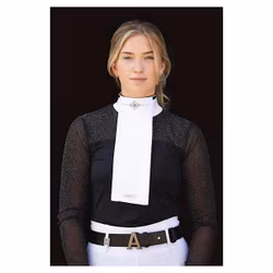 Anky Plastrong Tie Luminous vitt/svart Vuxen M