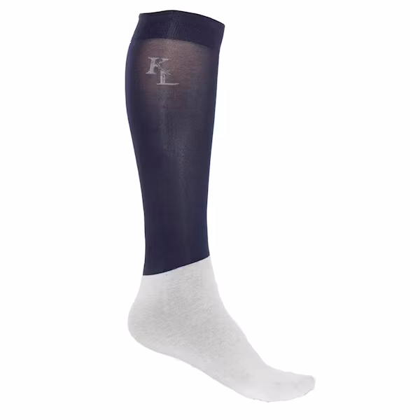Kingsland Classic strumpor blå och svart 3-pack stl 36-41