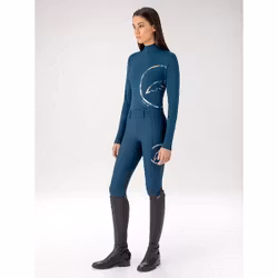 Equiline Eblec långärmad topp legion blue