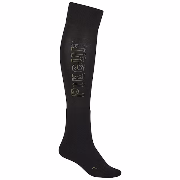 Pikeur ridstumpor i wool-mix svart