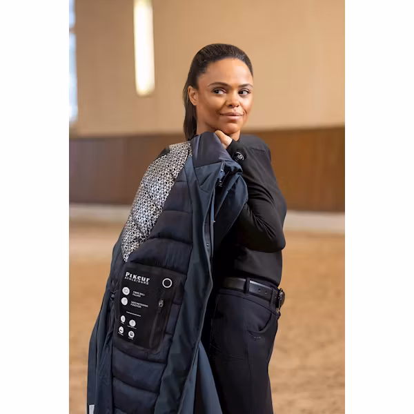 Pikeur Raincoat Athleisure graphite blue