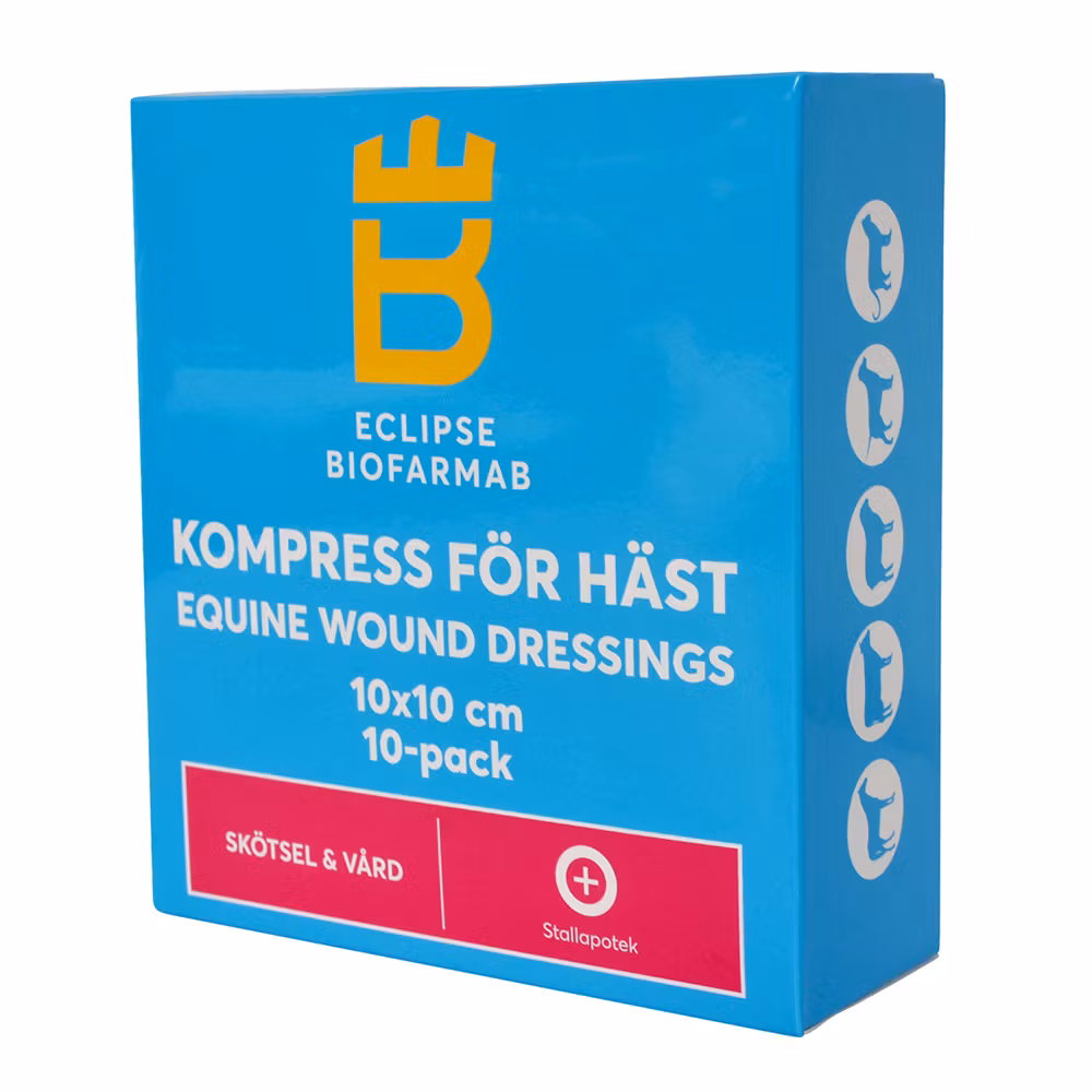 Biofarmab Kompress 10x10cm 10-pack