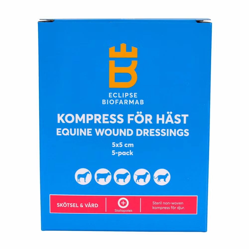 Biofarmab Kompress 5x5cm 5-pack