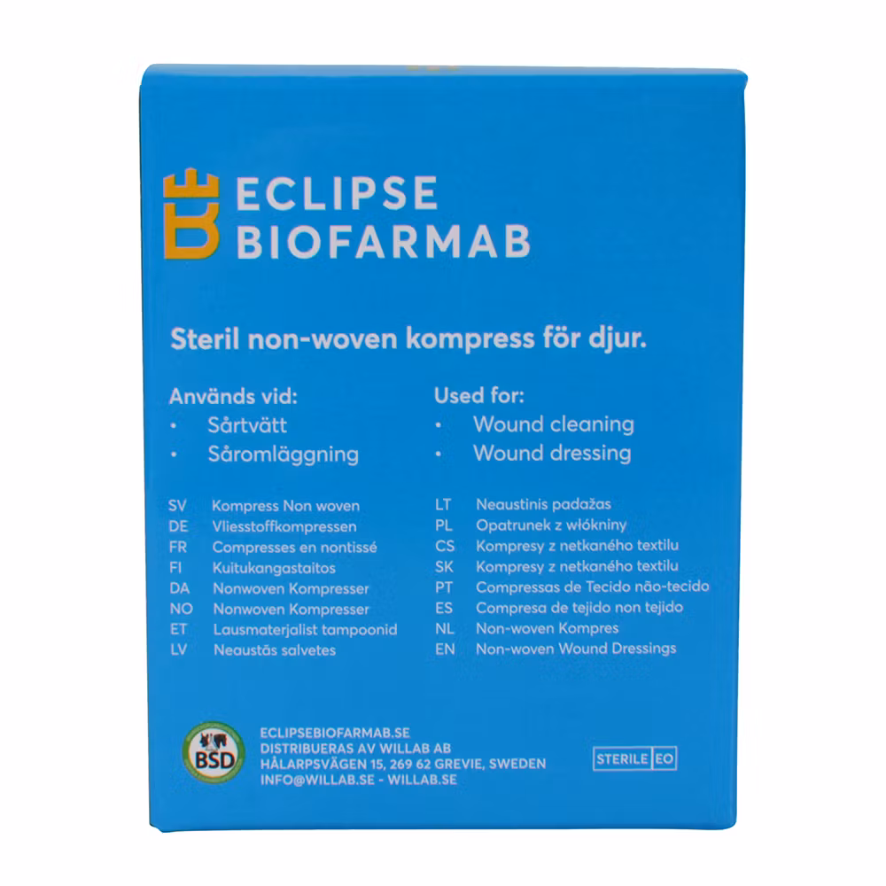 Biofarmab Kompress 5x5cm 5-pack