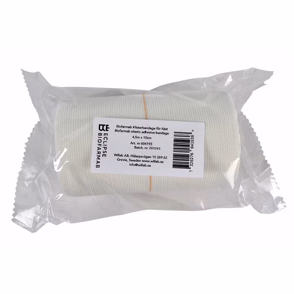Biofarmab Klisterbandage 10cmX4,5m.