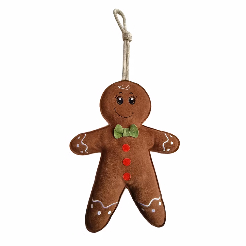 Hansbo Hästleksak Pepparkaksgubbe i Mocka