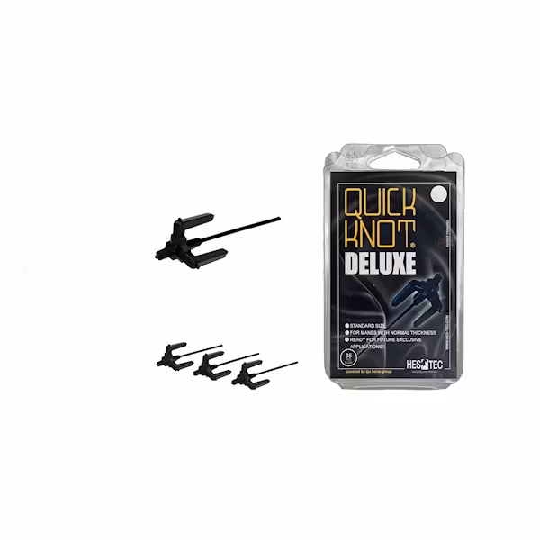 Quick Knot DeLuxe svart, brun, white standard
