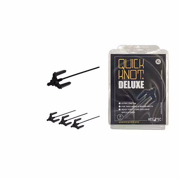 Quick Knot DeLuxe svart, brun, white XL