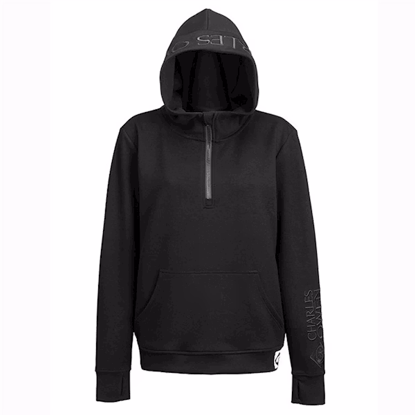 Charles Owen Hoodie svart