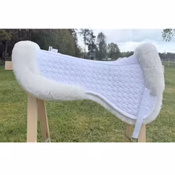Mattes Fårskinnspadd dressyr EWWA vit/vit L