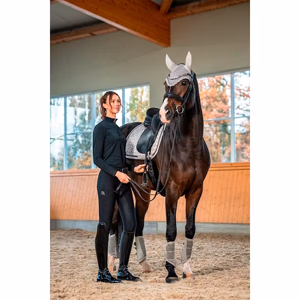 Eskadron Jewel konntrast hopp/dressyr pale grey full