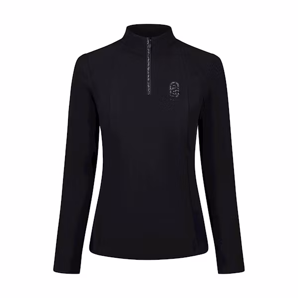 Pikeur Zip rip funktion tröja svart