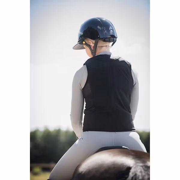 Horse life Airbag Flexflow säkerhetsväst svart