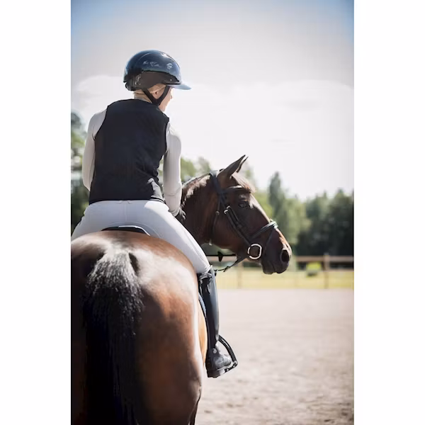 Horse life Airbag Flexflow säkerhetsväst svart