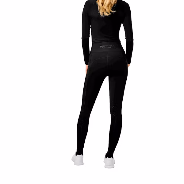 Stockholm Equestrian Vintertights helskodd svart