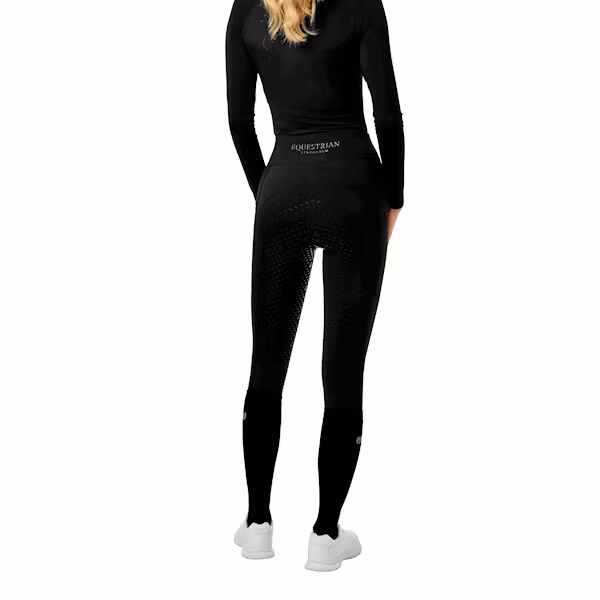 Stockholm Equestrian Vintertights helskodd svart