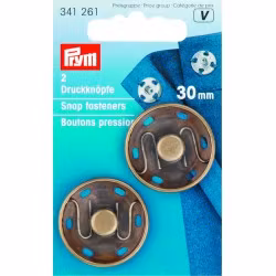 Trykknapp 30mm bronsje