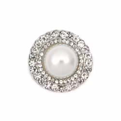 Bling med perle 21mm