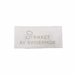 100 Strikket av Svigermor