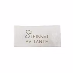99 Strikket av tante
