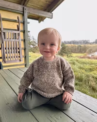 Petit knit - Melange Sweater Baby