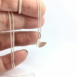 Fjäril på vift - hänge i silver