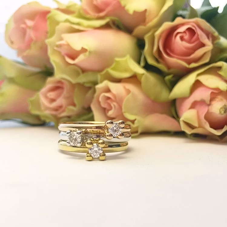 Precious Four - 0,10 ct solitär